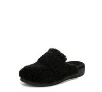 Vionic Womens Gemma II Mule Slippers with Arch Support Black Fabric UK 3 Medium Fit