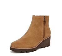 Vionic Women's Hazal Bootie, Cognac Suede, 3 UK