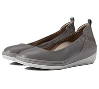 Vionic Womens Jacey Leather Charcoal Shoes 6.5 UK