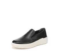 Vionic Womens Kearny 2.0 Slip-On Trainers with Arch Support Black Leather UK 6 Wide Fit
