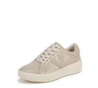Vionic Women's Kearny Lace Up Lace-Up Trainers, Gold Metal Leather, Medium Fit, UK 3.5