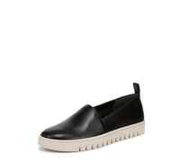 Vionic Women's Uptown A-Line Loafer, Black Leather, 7 UK