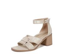 Vionic Womens Maia Heeled Sandal Medium Fit UK 6.5, Gold Metal Leather