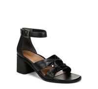 Vionic Women's Maia Heeled Sandal, Black TMB Leather, 5.5 UK