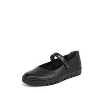 Vionic Women's Uptown Maryjane Mary Jane Flat, Black Leather, 6 UK