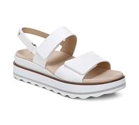 Vionic Women's Phoenix Brielle Backstrap Platform Sandal- Supportive Ladies Platform Sandals that include Three-Zone Comfort with Orthotic Insole Arch Support, Medium Fit Sandals, White, 6.5 UK