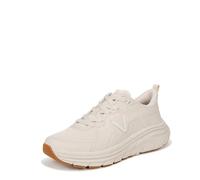 Vionic Women's Trainers Lace Up Walk Max Shoes with Arch Support Wide Fit Cream White
