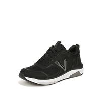 Vionic Women's Trainers - Walk Strider, Black & Charcoal Leather, UK 3.5, Medium Fit