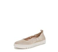 Vionic Womens Uptown Ballet Flat Ballet Pumps Medium Fit UK 7, Soft Gold Leather