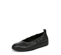 Vionic Women's Uptown Ballet Loafer, Black Leather, 7 UK