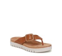 Vionic Women's Uptown Marin Flip-Flop, Tan TMB Leather, 3 UK
