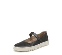 Vionic Women's Uptown Maryjane Mary Jane Flat, Silver Suede, 6.5 UK