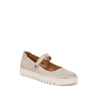 Vionic Women's Uptown Maryjane Mary Jane Flat, Gold Suede, 4 UK