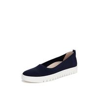 Vionic Womens Uptown Skimmer Knit Pumps Medium Fit UK 3.5, Navy Blue Fabric