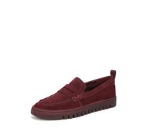 Vionic Womens Uptown Slip-On Loafers, Medium Fit, Cherry Red Suede, UK 8