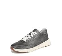 Vionic Women's Uptown Sneaker Lace-Up Trainers, Polluted Silver Leather, Medium Fit, UK 9