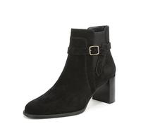 Vionic Womens Vivette Heeled Ankle Boots with Arch Support Black UK 5 Wide Fit