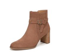 Vionic Womens Vivette Heeled Ankle Boots with Arch Support Hazelnut UK 5 Wide Fit