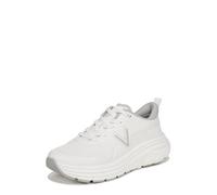 Vionic Women's Walk Max Lace-Up Trainers, White Fabric, Wide Fit, UK 9