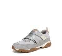 Vionic Womens Walk Slim Gia Adjustable Strap Trainers, Wide Fit, Grey, UK 5