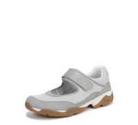 Vionic Women's Walk Slim Giselle Sneaker, Vapor Grey Leather & Suede, 4.5 UK