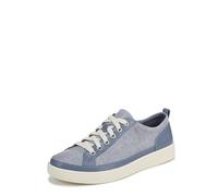 Vionic Women's Winny Lace-Up Trainers, Blue Denim Canvas, Medium Fit, UK 6