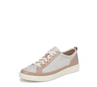 Vionic Women's Winny Lace-Up Trainers, Natural/Gold Denim, Medium Fit, UK 4.5