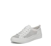 Vionic Women's Winny Perf Lace-Up Trainers, White Leather, Medium Fit, UK 5
