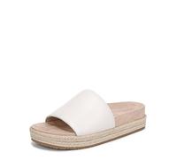 Vionic Women's Yasmina Platform Slide Sandal with Arch Support, Cream, Medium Fit, UK 8