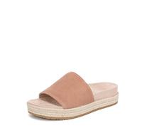 Vionic Women's Yasmina Platform Slide Sandal with Arch Support, Peach, Medium Fit, UK 7