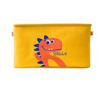 Vionnppt Children's Foldable Waterproof Dinosaur Laundry Hamper Storage Box Laundry Toy Storage Basket with Lid Laundry Basket Children's Room with Lid