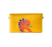 Vionnppt Children's Foldable Waterproof Dinosaur Laundry Hamper Storage Box Laundry Toy Storage Basket with Lid Laundry Basket Children's Room with Lid