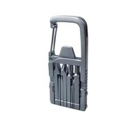 VIOPDER Mini Multitool 13in 1 Multi Function Tool with Bottle Opener, Phone Holder, Screwdriver, Carabiner for Outdoor