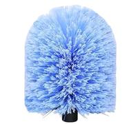 VIOPDER Twist-on Cobweb Duster Head Brush Attachment Spider Web Duster Brush, Fits Standard 3/4 Inch Threaded Poles