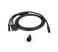 VIOPDER Waterproof 8Pin Main Cable for Electric Bike Controller Dashboard Connection Cable 2PIN+3PIN+5PIN for Some KT Controller