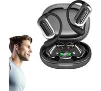 Viora AI Translator Earbuds, Waterproof Open-Ear Headphones with Real-Time Translation, Compatible with iOS & Android