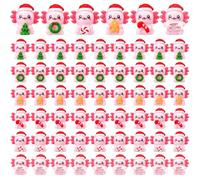 VioraWhite 30 Pcs Mini Resin Axolotl Tiny Miniature Christmas Hat Axolotl Figures Tiny Figures Animals for Christmas Party Favor Garden Landscape Dollhouse DIY Craft Micro Landscape Home Decor