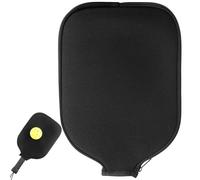 VioraWhite Paddle Cover Compatible with Pickleball Dink Ball Racket Neoprene Cover Universal Accessory Durable Dink Ball Protective Accessory (1 Pcs)