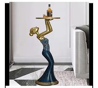 VIORED Statue Figurines Desktop Statue Modern Luxury Decor Home Decor Floor Decor Creative Art Deco Statue Abstract Art Living Room Bedroom Decor Decorative Ornaments (Size : Large)
