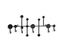 VIORED Wall Mounted Coat Rack Multifunctional Hanger Gold Iron Coat Rack Modern Fashion Hook Bedroom Hanger Wall Hanger Porch Hook Coat Rack Wall Hooks Creative (Color : Gold, Size : 57cm)
