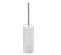 Viosuniu Anti-Odor Ceramic Toilet Brush and Holder Set, Durable Bristles Non Scratch Toilet, Long Stainless Steel Handle, Toilet Bowl Brush for Master Bathroom, V120131701U