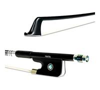 Viotti Carbon Fiber Cello Bow, Hand Crafted by Professional Bow Makers, Strong, Stiff & Well Balanced, Made with Mongolian Horse Hair, For Cellist of All Skill Levels