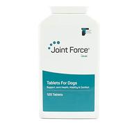 VioVet Joint Force® - 100% Natural Dog Joint Supplement - Stiffness & mobility support with Green lipped mussel, Hyaluronic acid, Glucosamine HCL & Chondroitin. (120 Tablets)