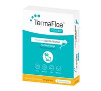 VioVet TermaFlea™ COMBO Flea and Tick Spot On Solution for Dogs, Cats and Ferrets - Small Dogs 2-10kg - 3 Pipettes