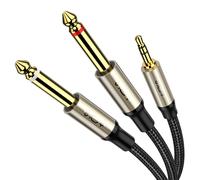 VIOY 3.5mm to 6.35mm Audio Cable[1 M], 1/8’’ Stereo TRS to Dual 1/4’’