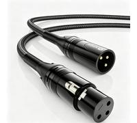 VIOY XLR Microphone Cable, 20AWG Braided Male to Female, 20FT