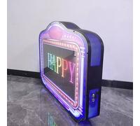 VIP Bottle Service Sign Display Lights Edit The Message by APP LED Screen Bottle Presenter Personalized Text for Night Club Cinema Light Box Club Signs