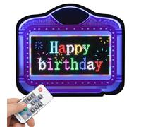 VIP Bottle Service Sign, LED Letter Bottle Presenter with Remote & App Text Control, Hand Holding Light Box Sign for Party, Bar & Night Club