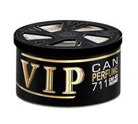 VIP CARIBI Premium Air Freshener in a Tin with Injected Silicone Interior, Inspired by High-end Perfumes, Long Lasting Scent Up to 60 Days, for Car and Home (1 UNIT 711)