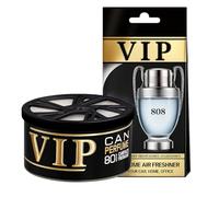 VIP CARIBI Premium Air Freshener in a Tin with Injected Silicone Interior, Inspired by High-end Perfumes, Long Lasting Scent Up to 60 Days, for Car and Home (808)